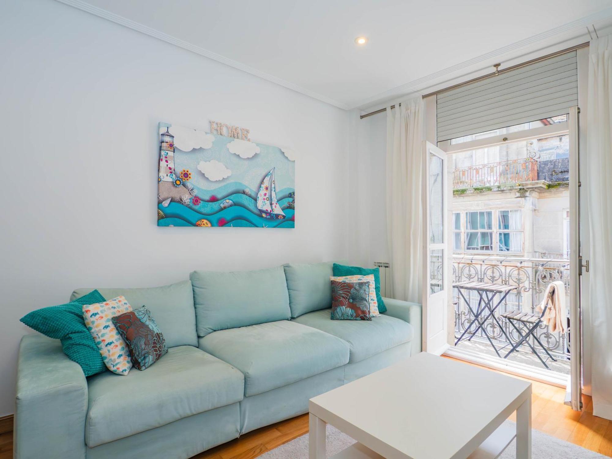 Appartamento Luxury Centro De Vigo Balcony Esterno foto