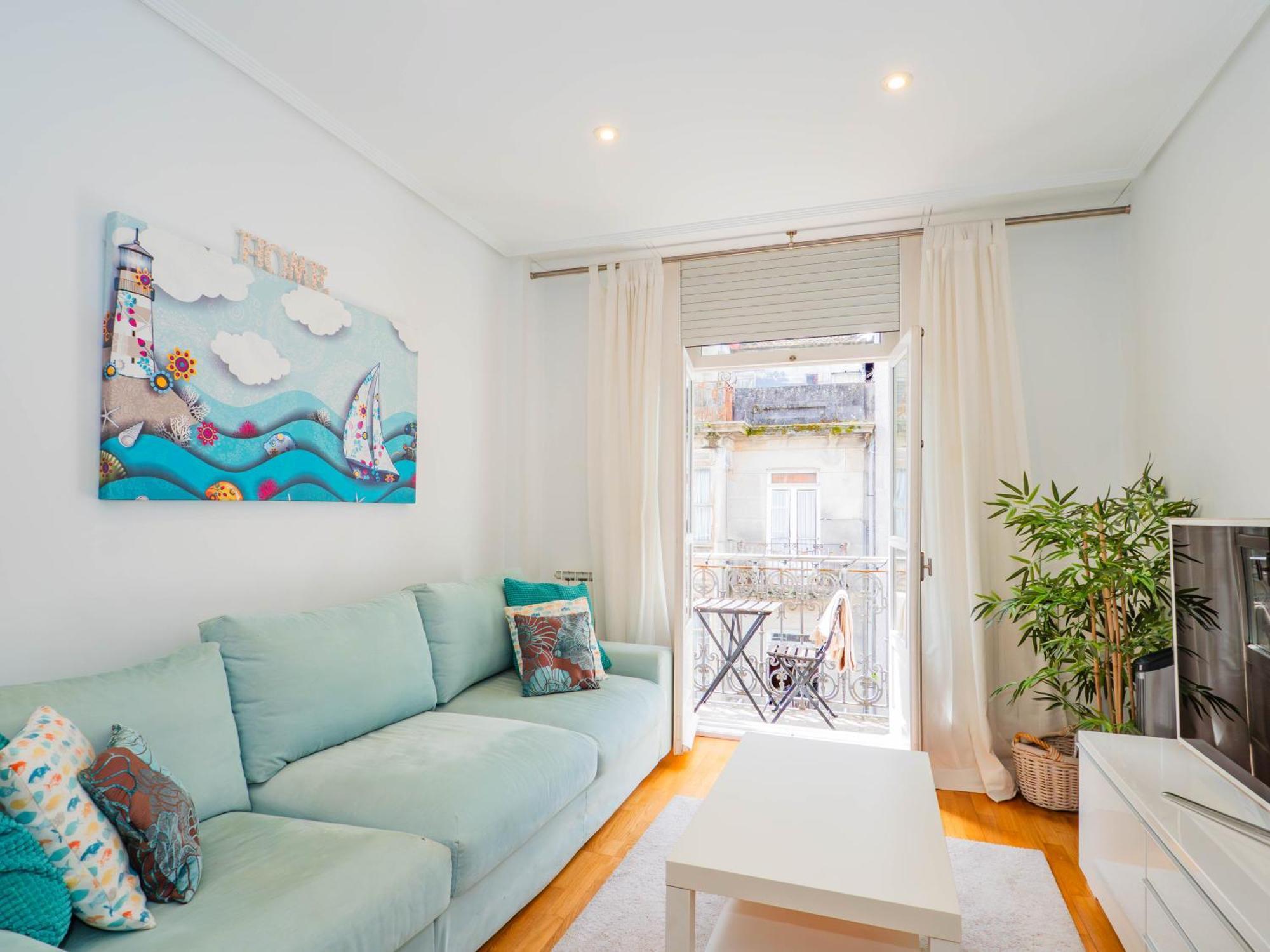 Appartamento Luxury Centro De Vigo Balcony Esterno foto
