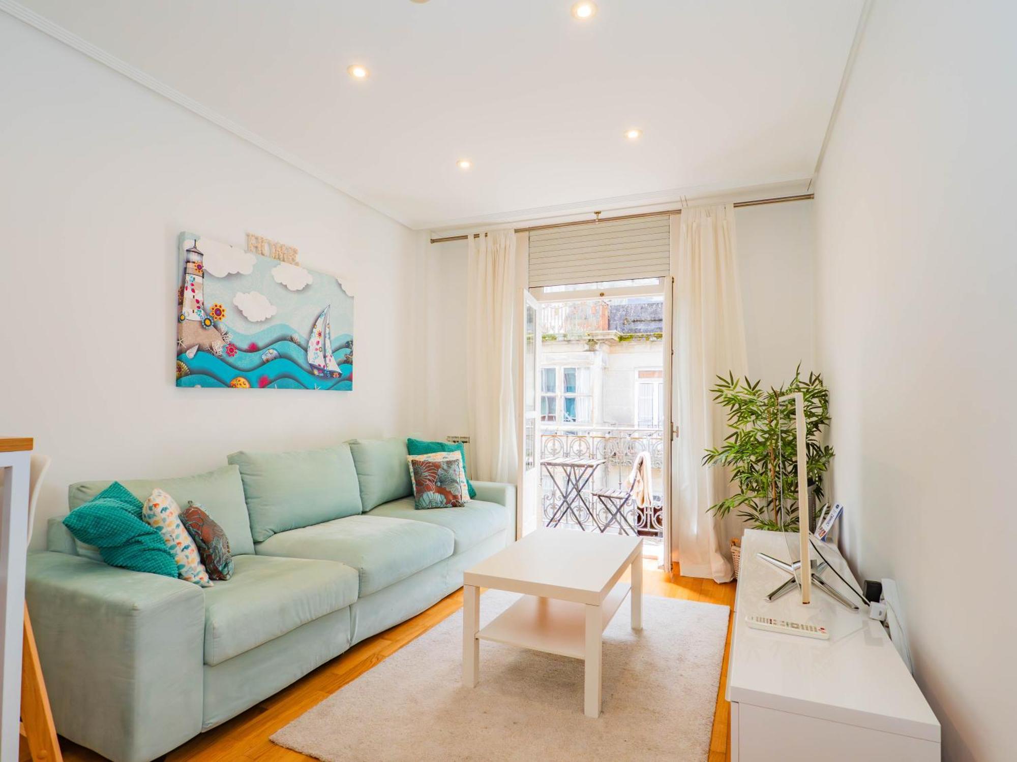 Appartamento Luxury Centro De Vigo Balcony Esterno foto